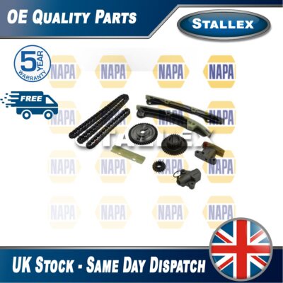 Fits Nissan Qashqai 2007-2013 1.8 2.0 + Other Models Timing Chain Kit Stallex