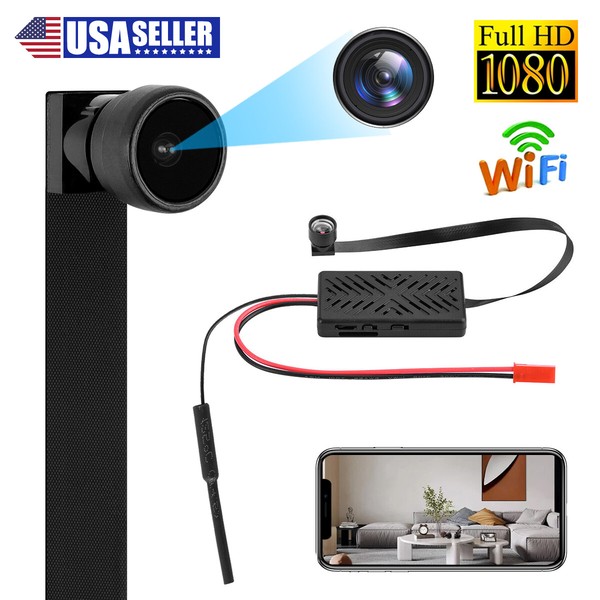 1080P HD Wireless Mini WIFI Camera Hidden Nanny Security Spy DIY Screw DVR Cam
