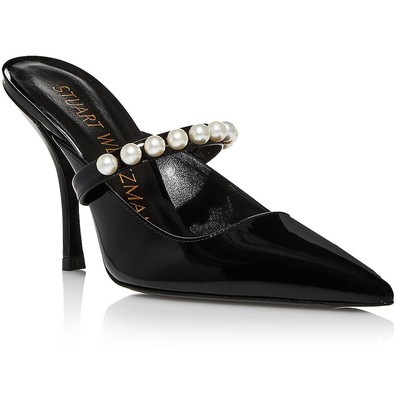 Женские туфли-лодочки Stuart Weitzman GOLDIE 100 черного цвета, 6 средних размеров (B,M), BHFO 2198