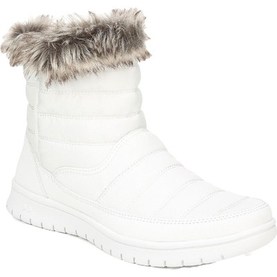 Женские стеганые ботинки из овечьей шерсти Ryka Suzy White шириной 11 см (C, D, W) BHFO 6100