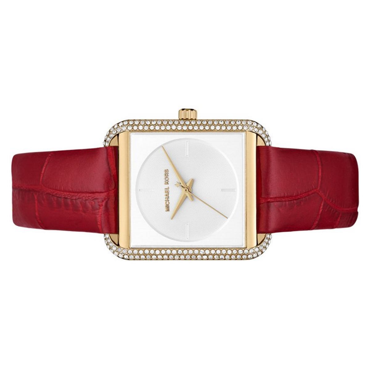 Pre-owned Michael Kors Ladies Watch Wristwatch Lake Leather Mk2623