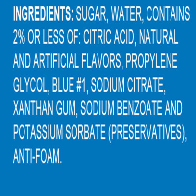 Hypothermias BLUE BUBBLE GUM Flavor Syrup 🍧 Snow Cone machine Shaved Ice Syrup