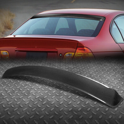 ДЛЯ 99-06 BMW 3-SERIES SEDAN КАРБОНОВЫЙ СПОЙЛЕР НА КРЫШЕ ЗАДНЕГО ЛОБОВОГО СТЕКЛА