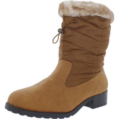 Женские сапоги до середины икры Trotters Bryce с подкладкой из искусственного меха для холодной погоды BHFO 2686