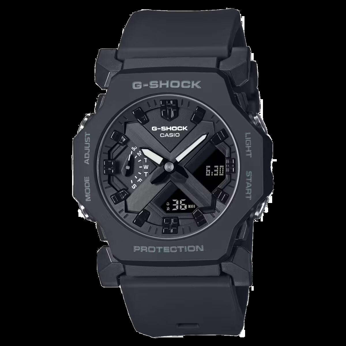 CASIO G-Shock GA-2300-1A Black Digital watch small slim and