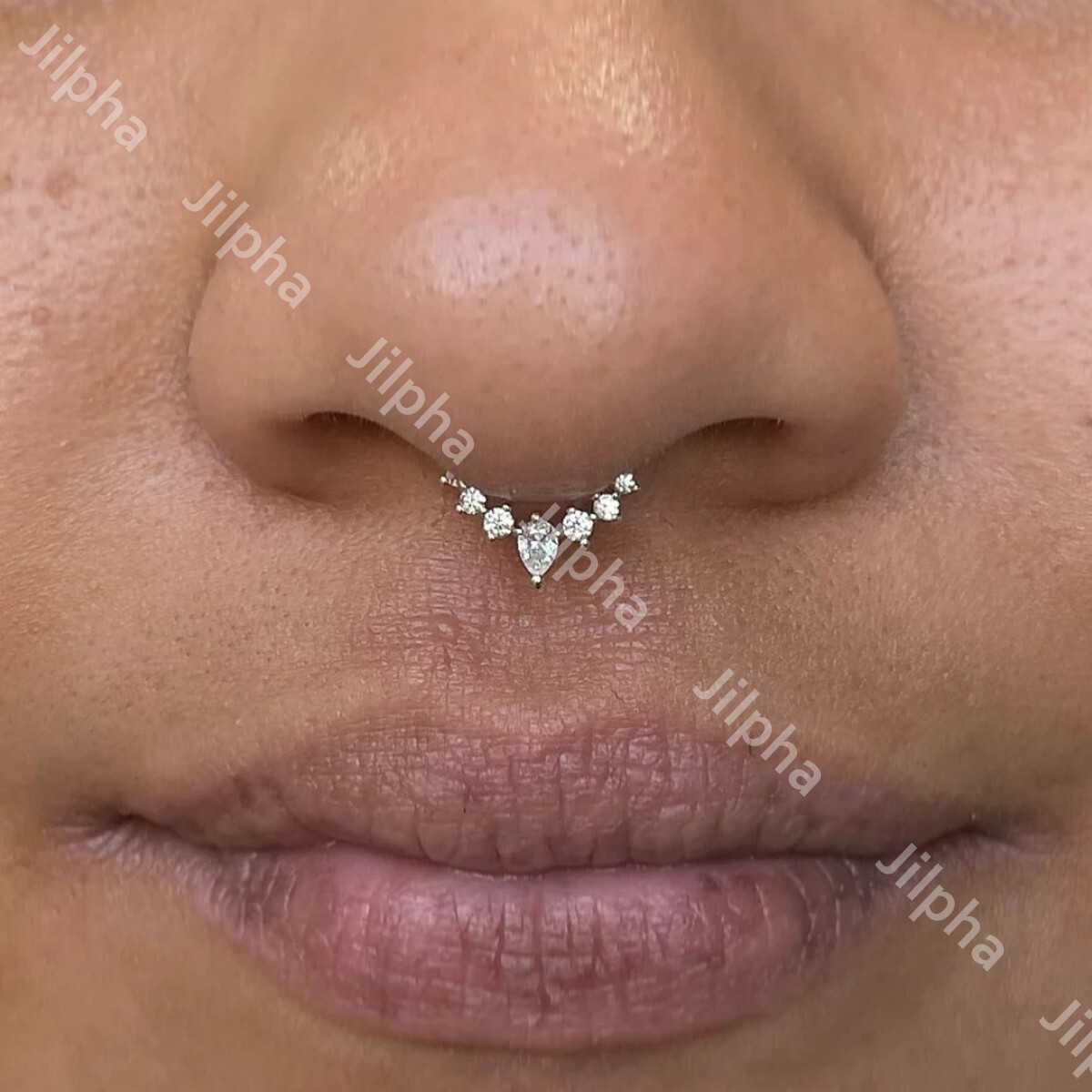AMBUSH® PIERCED Clear / Silver AMBUSH® PIERCED Clear / Silver