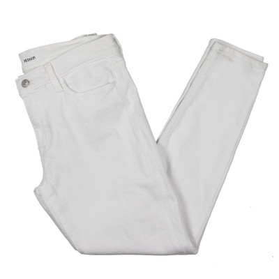 Джинсы-скинни из стрейчевого денима средней посадки Hudson Womens Natalie White 29 BHFO 3004