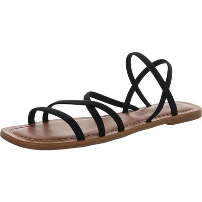 

Женские сандалии на плоской подошве Lucky Brand Bizell, бежевые, 8, средние (B,M), BHFO 0826, Dusty sand combo elastic