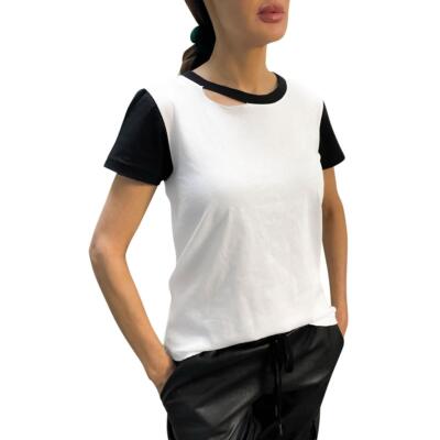 

n:PHILANTHROPY Женская футболка Harlow с цветными блоками BHFO 3412, Black/white