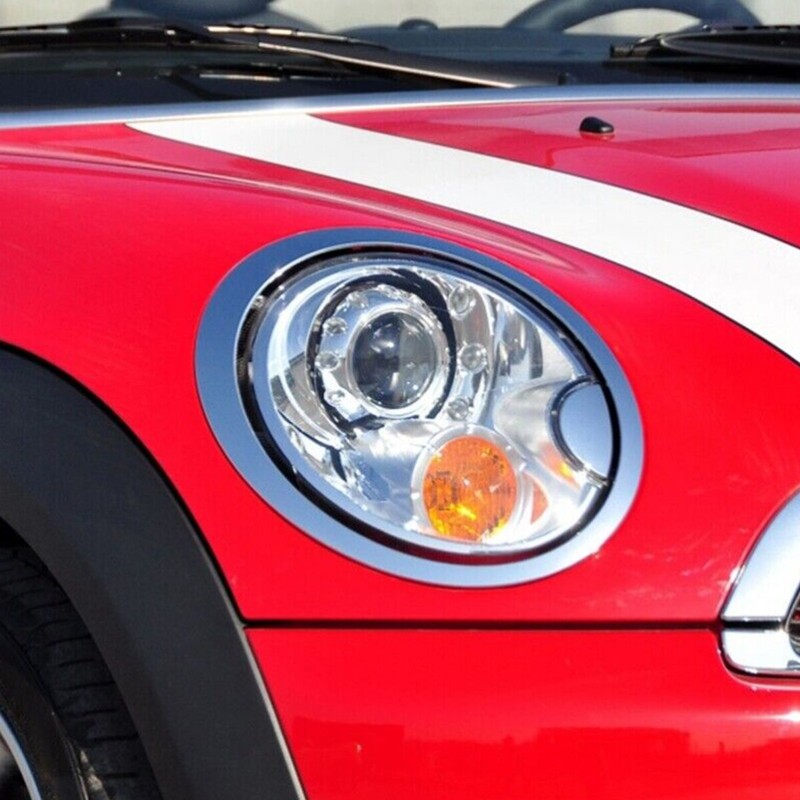 1 Pair Headlight Cover Clear Lens Replacement for BMW Mini Cooper R56 2007-2015