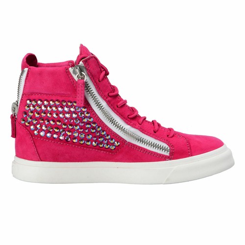 Pre-owned Giuseppe Zanotti Fashion Sneakers Shoes 5 6 6.5 7 7.5 8 8.5 9 9.5 10 11 11.5 12 In Pink