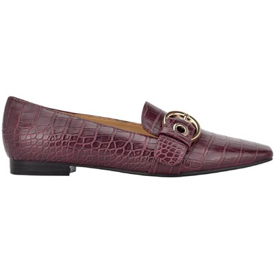 

Женские лоферы без шнуровки Nine West Alaya 3, фиолетовые, 11, средний (B,M) BHFO 4468, Dark red texture, Alaya 3