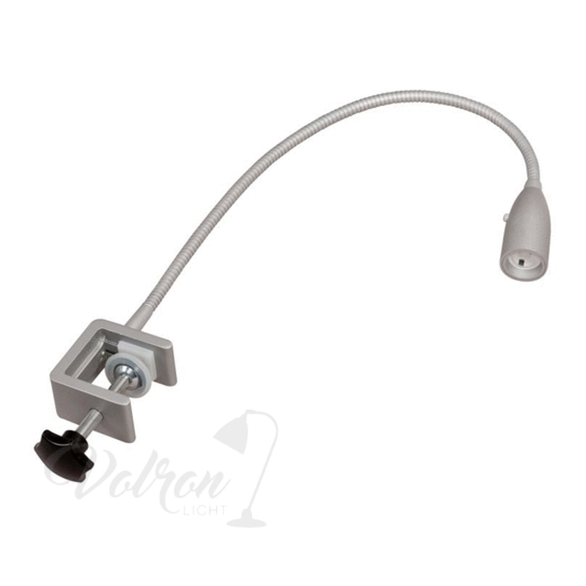 Starlicht LED Klemmleuchte STARLED Serpina 1W 60lm warmweiß Flexibel Aluminium