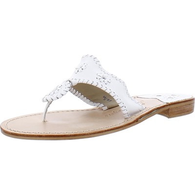 

Женские белые сандалии без шнуровки Jack Rogers 10 Medium (B,M) BHFO 6037, Белый