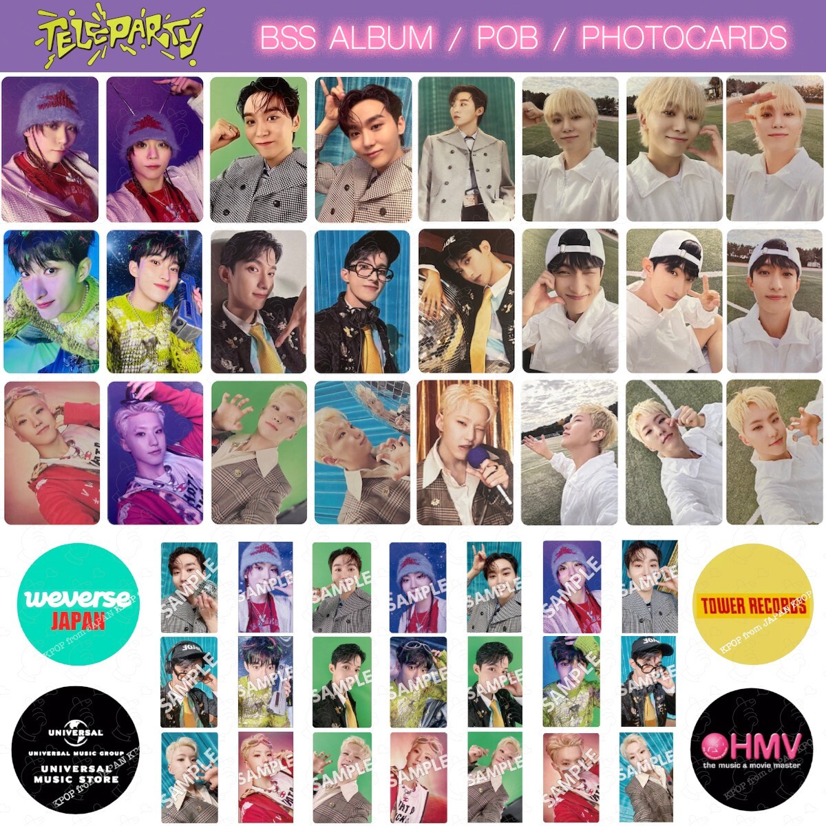タレントカード &TEAM weverse &TEAM 1st Single 五月雨 Samidare Weverse POB JAPAN Official