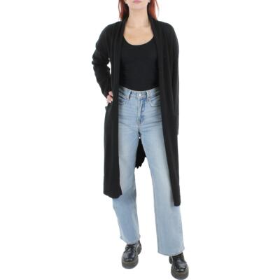 

Женский черный длинный многослойный кардиган B New York, куртка-свитер Duster  BHFO 5520