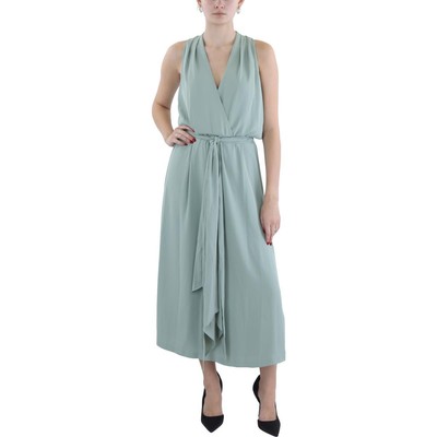 Lauren Ralph Lauren Womens Georgette Sleeveless Cocktail Halter Dress BHFO 4579