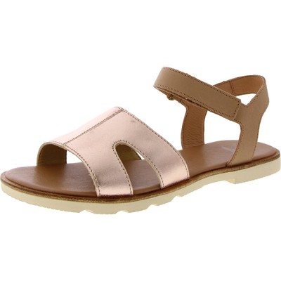 Женские босоножки Sorel Ella III с кожаным ремешком на щиколотке и плоской подошвой на плоской подошве BHFO 2732