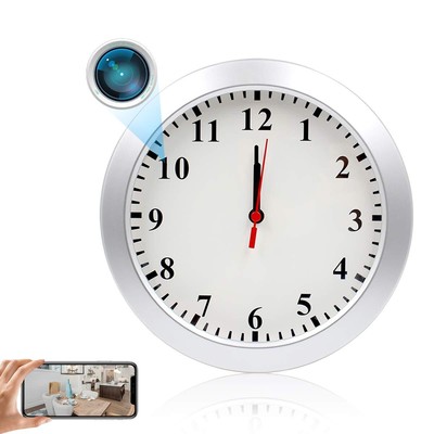 	Clock 1080P HD Real-Time Indoor Nanny Cam Video Recorder	
