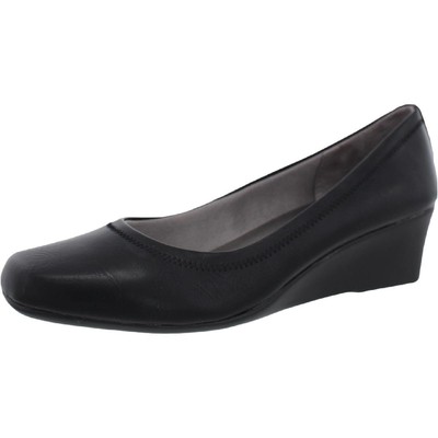 Женские стильные черные повседневные туфли на танкетке LifeStride 9 Medium (B, M) BHFO 5255