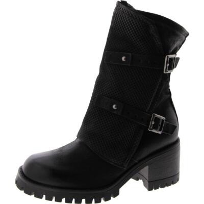 Женские ботинки Miz Mooz Madena из текстурированной кожи на молнии до середины икры, BHFO 6618