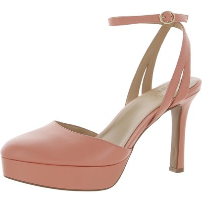 Naturalizer Womens Clarice  Orange Platform Sandals 7.5 Wide (C,D,W) BHFO 0577