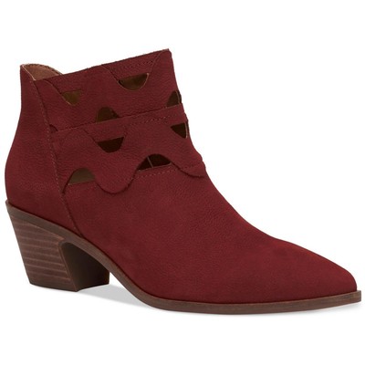 Женские ботильоны Gezana красного цвета от бренда Lucky, размер 6,5 (B,M), BHFO 0033
