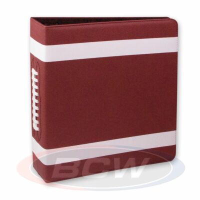 1 BCW 3'' PREMIUM Football Card Storage D-Ring Album Binder Book Display Protect
