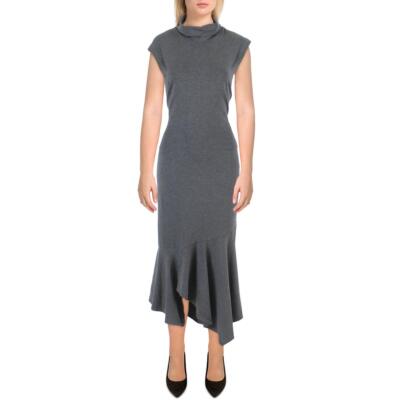 

Karl Lagerfeld Paris Женское платье миди без рукавов до середины икры BHFO 2037, Heather charcoal