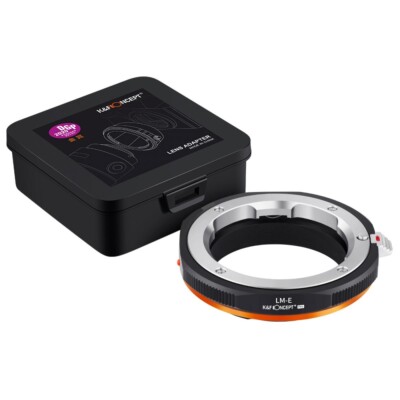 NEW K&F CONCEPT KF06.451 L/M-E MANUAL LENS ADAPTER RING III GENERATION #41030