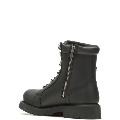 Pre-owned Harley-davidson Men's Diversion Riding Boot Black - D94169