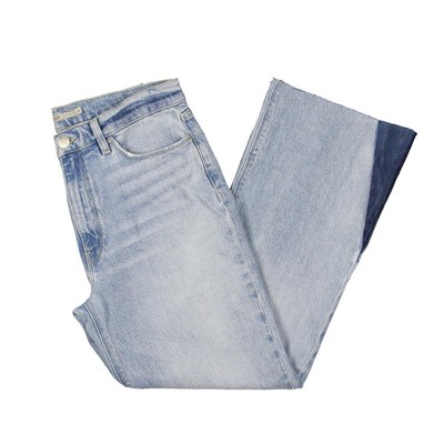 Женские синие укороченные джинсы Hudson с высокой посадкой Bootcut Denim 32 BHFO 9162