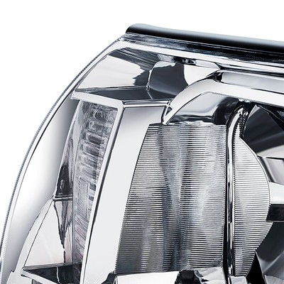 For 05-11 Toyota Tacoma Factory Style Driver Side Headlight Lamp Chrome/Amber