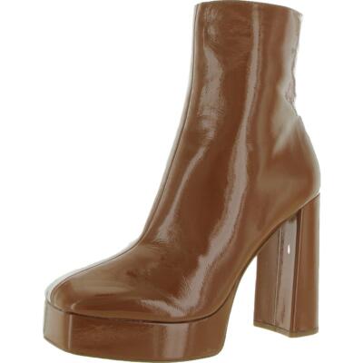 

Женские ботинки до середины икры Steve Madden Luisina Brown 7.5 Medium (B,M) BHFO 1675, Cognac patent