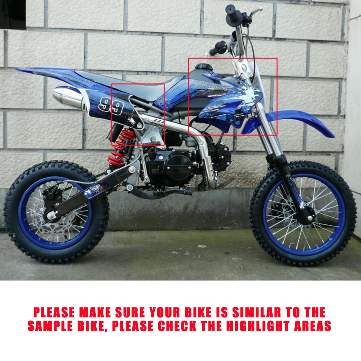 Fender Black Apollo Orion plásticos Guardia Carenado 125cc 140cc Pit