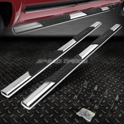 ДЛЯ 01-03 FORD F150 SUPERCREW CAB 5-ЦВЕТНАЯ ОВАЛЬНАЯ БОКОВАЯ ПОДНОЖКА NERF BAR RUNNING BOARD