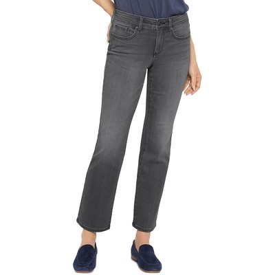 

Джинсы NYDJ Womens Marilyn Denim с высокой посадкой и широкими штанинами до щиколотки BHFO 7004, Graycliff, Marilyn