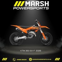 350 SX-F 2026 Model - KTM Main Dealer - Reserve NOW!