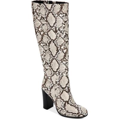 

Женские сапоги до колена Kenneth Cole New York Justin Multi 6.5 Medium (B,M) 0490, Black/off white