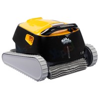 Dolphin E40i Poolroboter Poolsauger mit Aktivbürste und Filterkorb, mit Caddy, A