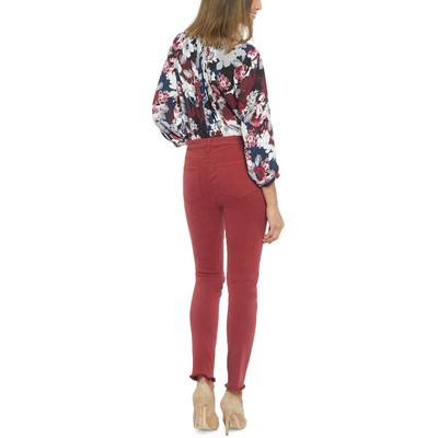 

Джинсы-скинни NYDJ Womens Denim с бахромой по краю с высокой посадкой BHFO 5185, MFOZAS8377