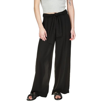 MICHAEL Michael Kors Женские широкие брюки из прозрачного крепа Petites BHFO 7405