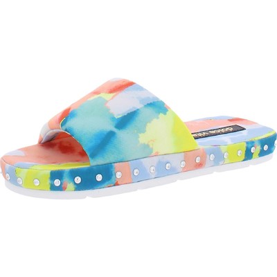 

Dolce Vita Женские шлепанцы без шнуровки, обувь 6, средний (B,M) BHFO 4576, Многоцветный, BHFO