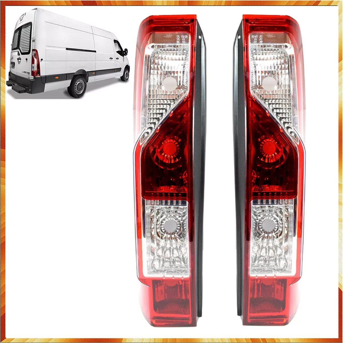 2x Faro Luz Trasero Izquierda Renault Master III/Opel Movano /Nissan NV400 Nuevo