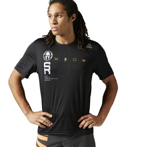 

[BK7234] Мужская рубашка Reebok Spartan Race Tech, Черный