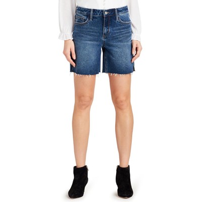 

Женские джинсовые шорты-бермуды Sam Edelman The Derby Raw Hem средней стирки BHFO 4868, Marbella, The Derby