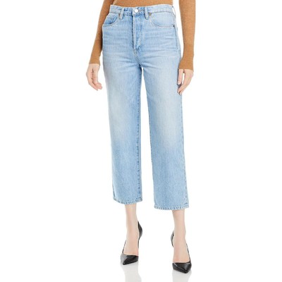 

BLANKNYC] Женские синие прямые джинсы с высокой посадкой и пуговицами спереди  BHFO 2225, Синий, 01CH2700