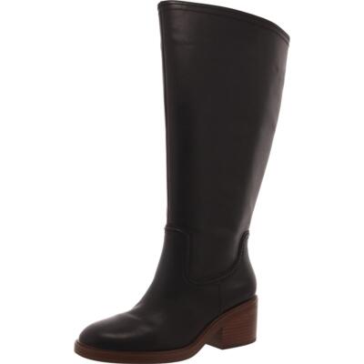Vince Camuto Womens Vuliann 4 Leather Tall Knee-High Boots Shoes BHFO 5401