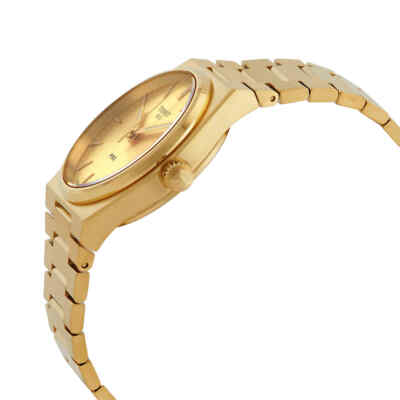 Pre-owned Tissot Prx Quartz Champagne Dial Unisex Watch T1372103302100