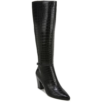 Женские черные сапоги до колена LifeStride Stratford шириной 7 см (C, D, W) BHFO 8240